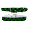 Lumberjack Forest Green Dog Collar Dog Collar C4 BELTS