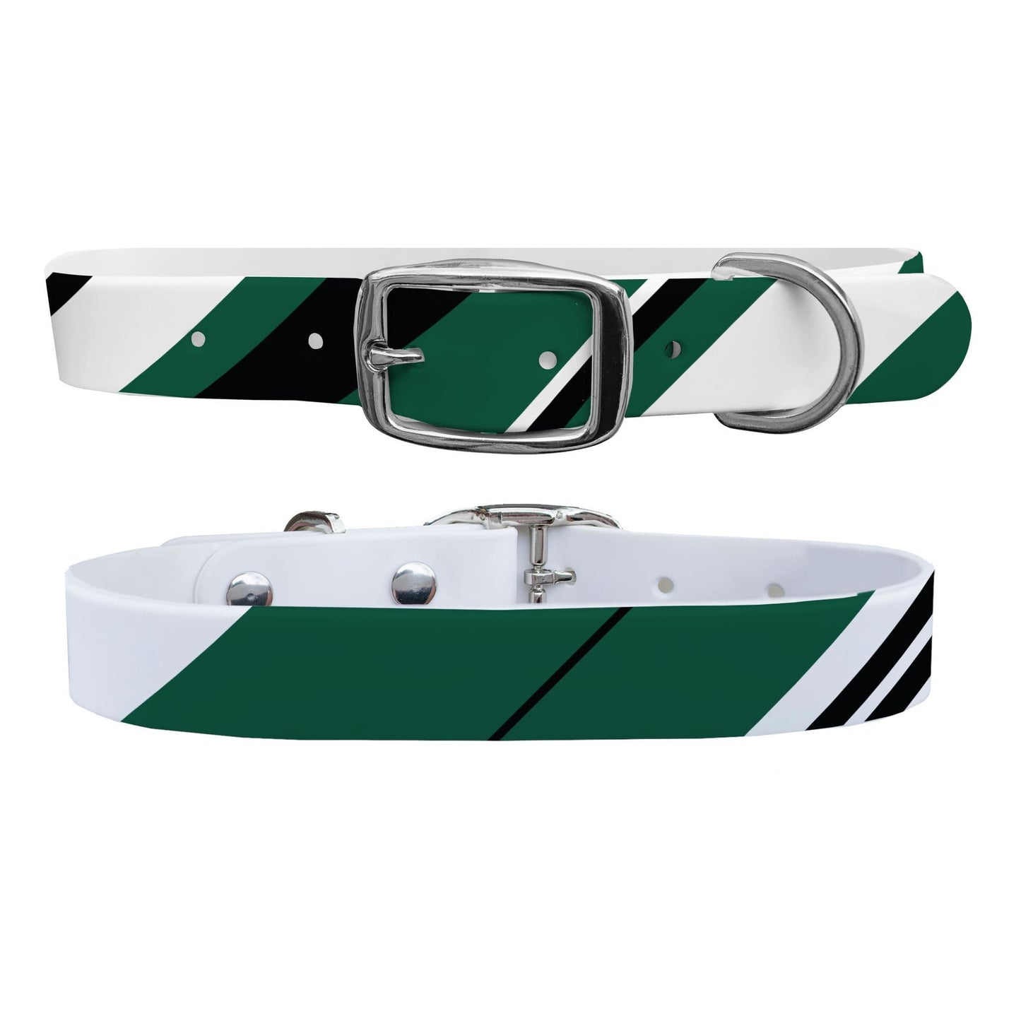 New York Football Color Block Team Spirit Dog Collar Dog Collar C4 BELTS