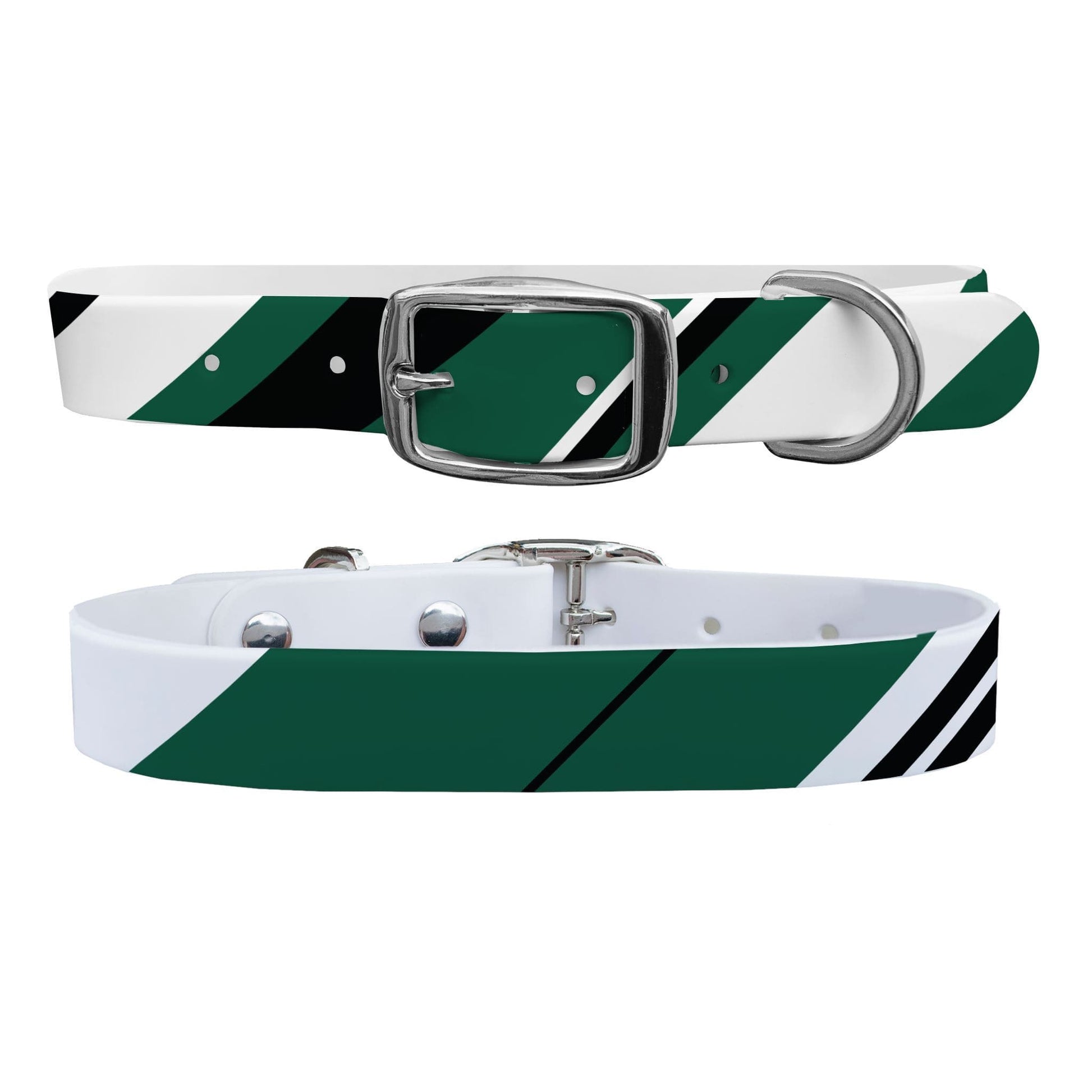 New York Football Color Block Team Spirit Dog Collar Dog Collar C4 BELTS