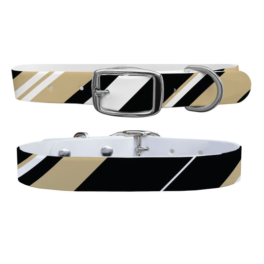 New Orleans Football Color Block Team Spirit Dog Collar Dog Collar C4 BELTS