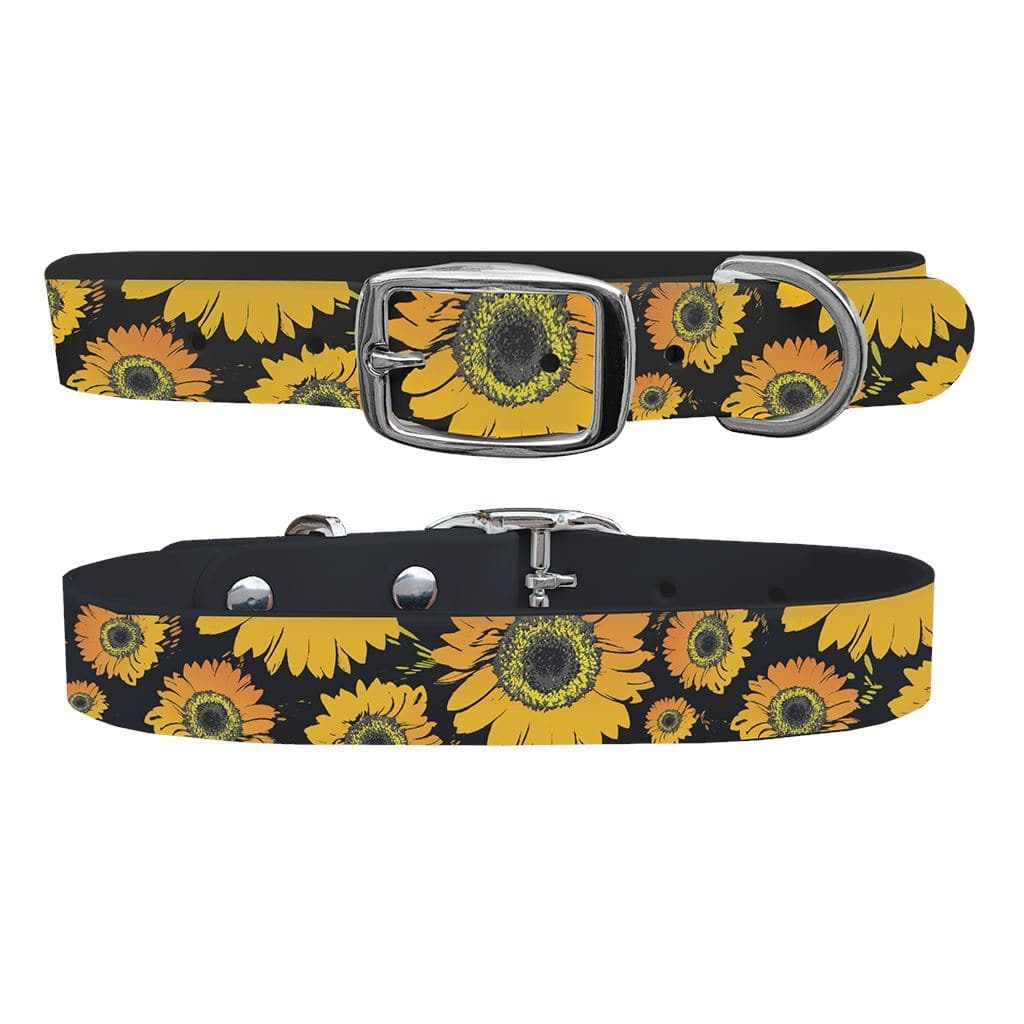 Dog Leash Sunflower Dog Collar Sunflower Dog Collar Leash Set