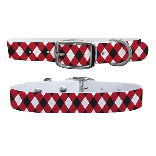 University of Georgia Argyle Team Spirit Dog Collar Dog Collar C4 BELTS