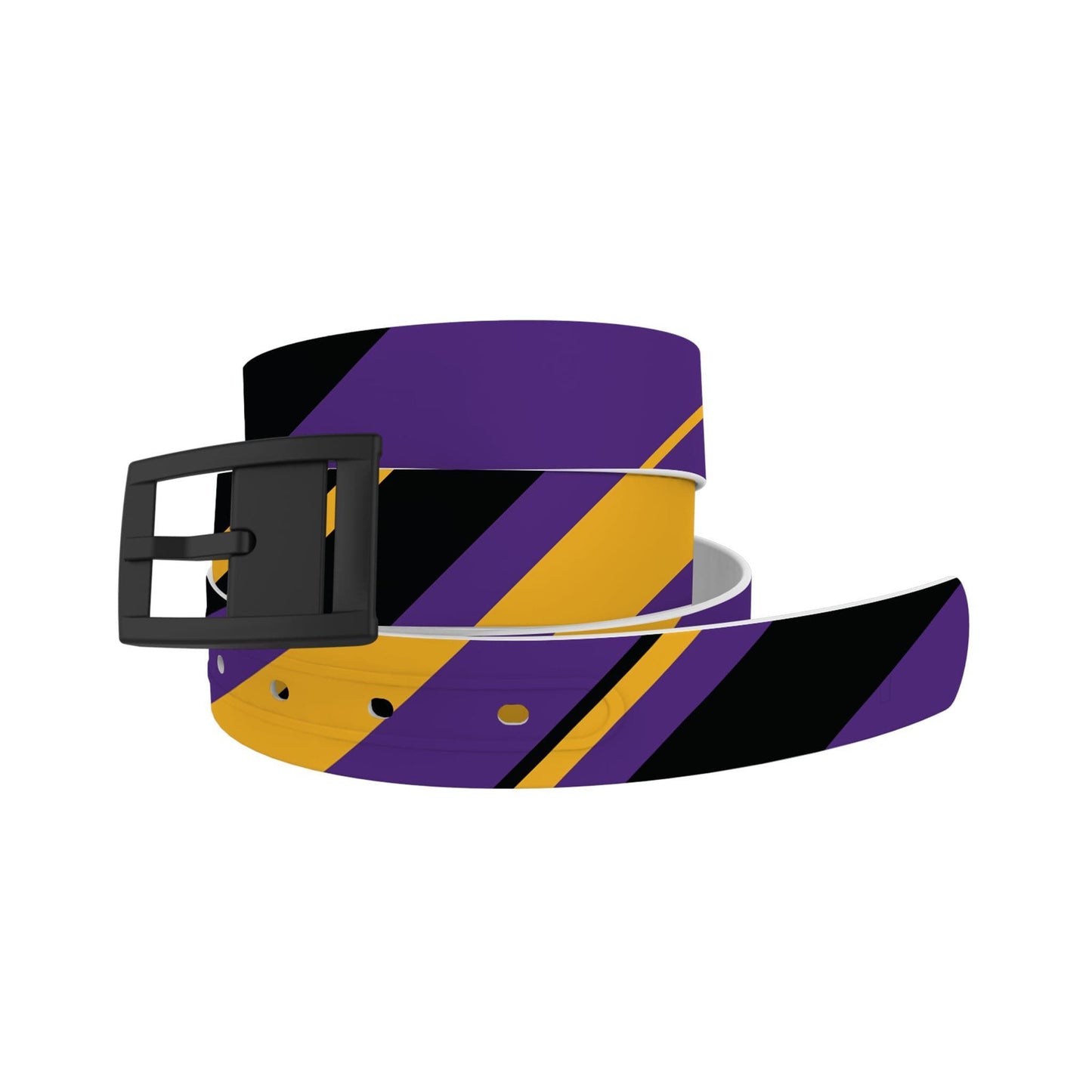 Los Angeles Basketball Color Block Team Spirit Belt Belt-Classic C4 BELTS