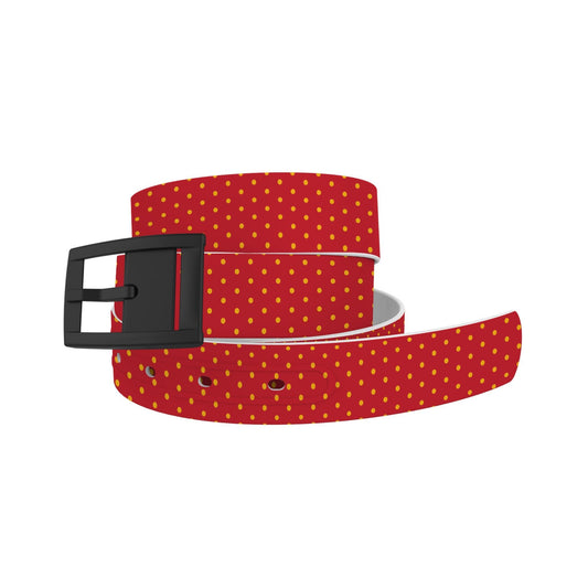 Kansas City Team Spirit Polka Dot Belt Belt-Classic C4 BELTS