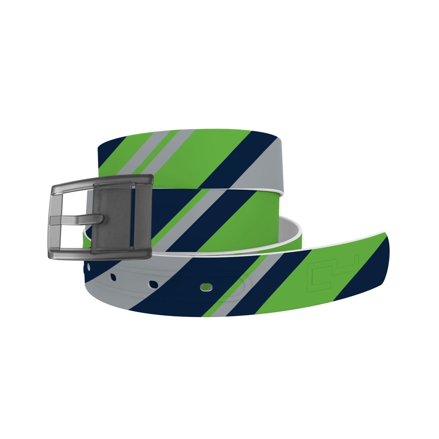 Seattle Football Color Block Team Spirit Belt Belt-Classic C4 BELTS