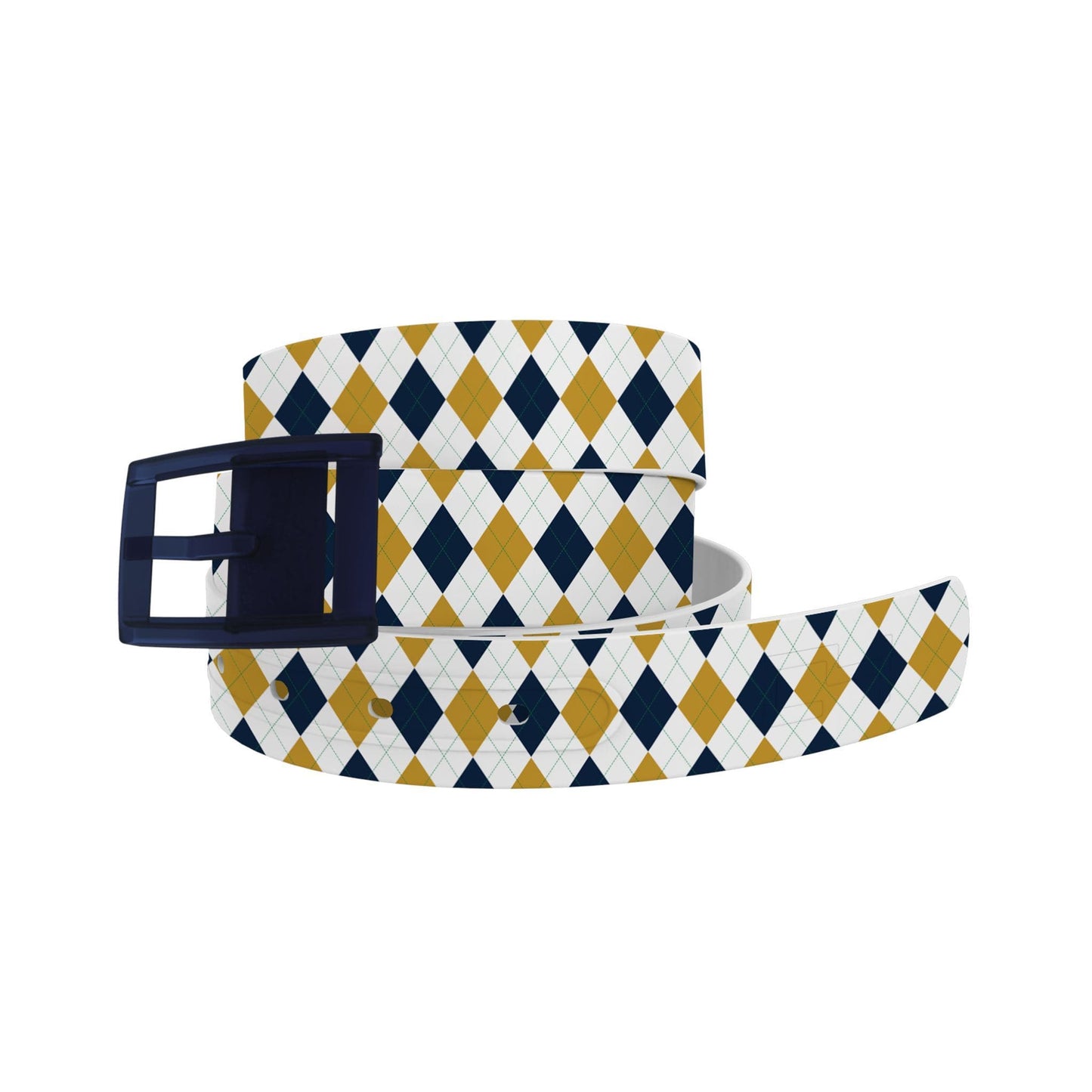 University of Notre Dame Argyle Team Spirit Belt Belt-Classic C4 BELTS