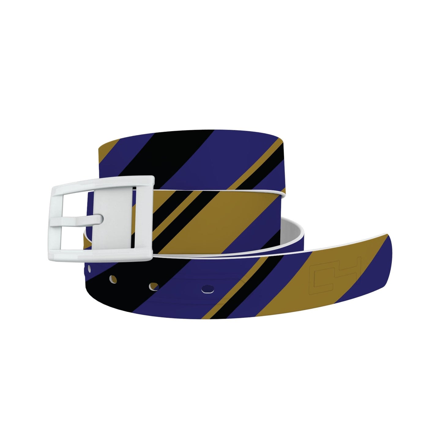 Baltimore Football Color Block Team Spirit Belt Belt-Classic C4 BELTS