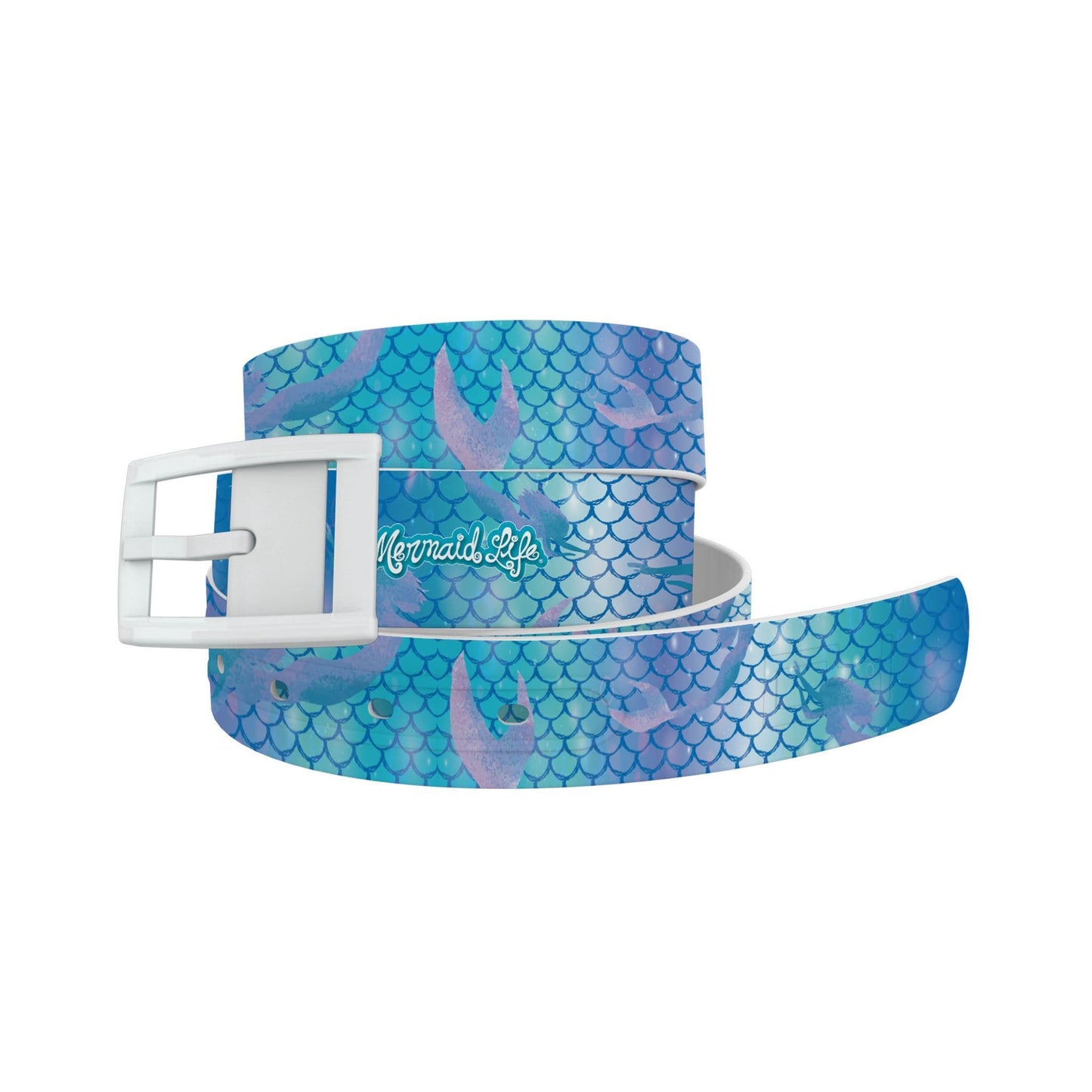 Mermaid Life - Hypnotic Scales Blue Belt Belt-Classic C4 BELTS