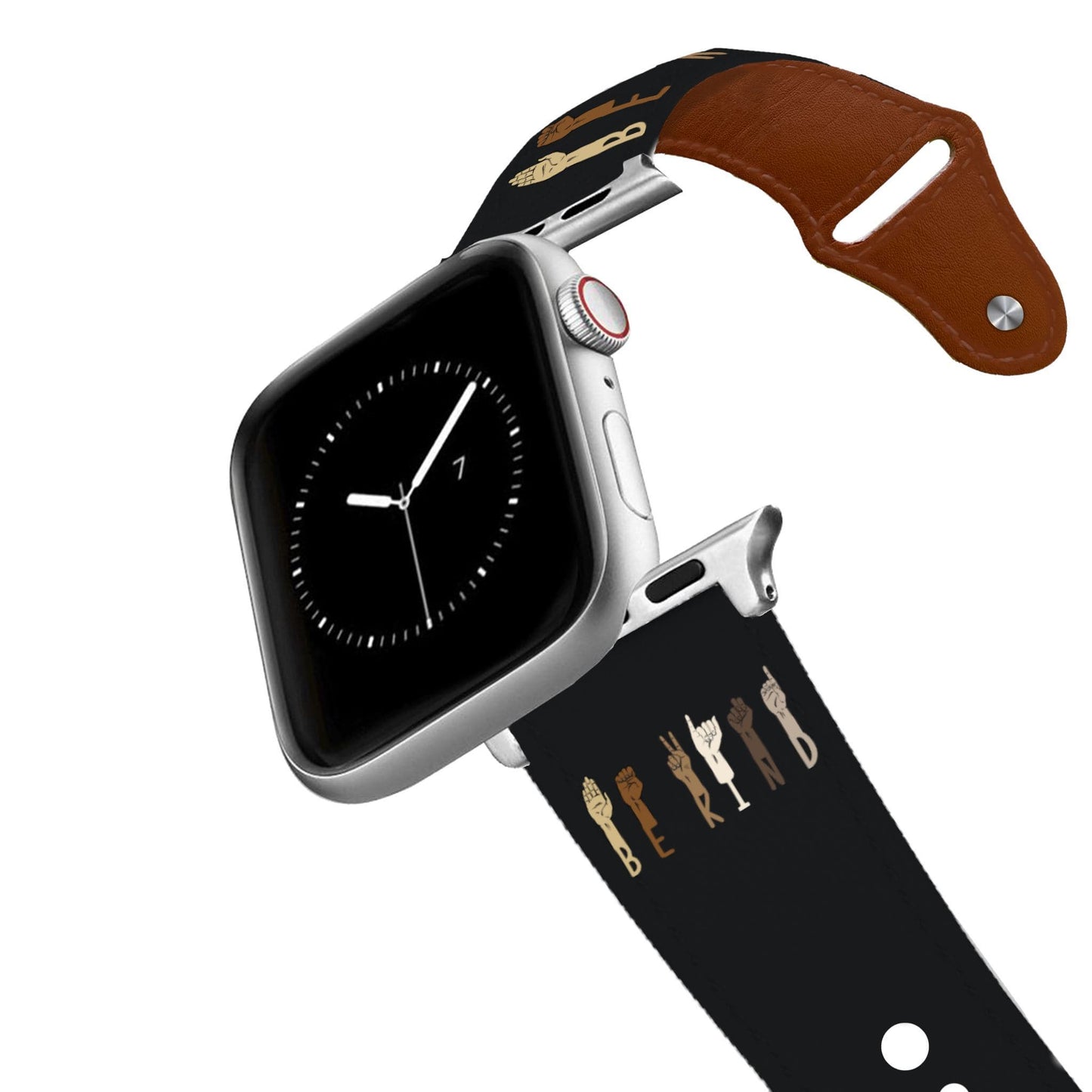 Be Kind Leather Apple Watch Band Apple Watch Band - Leather C4 BELTS