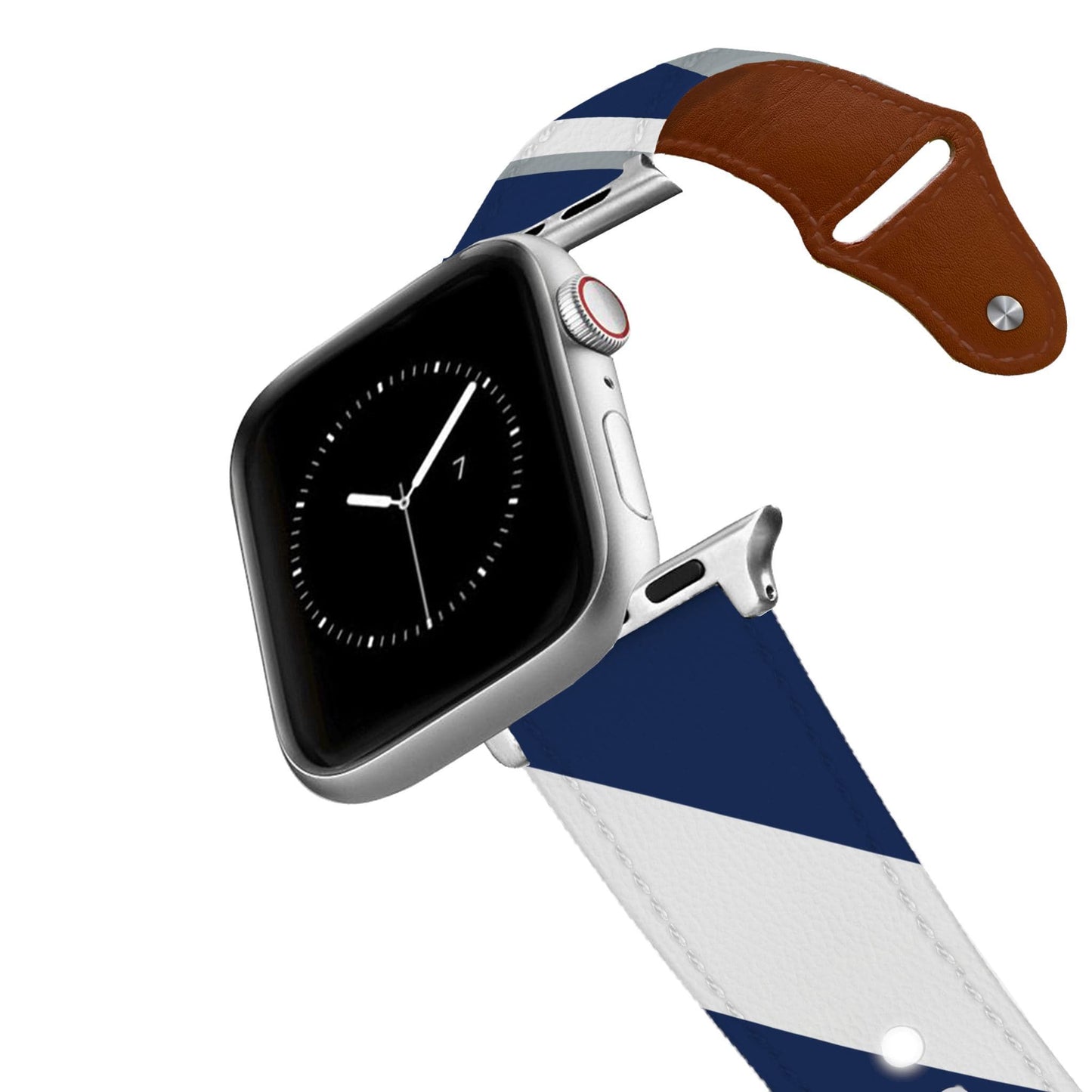 Indianapolis Football Color Block Team Spirit Leather Apple Watch Band Apple Watch Band - Leather C4 BELTS