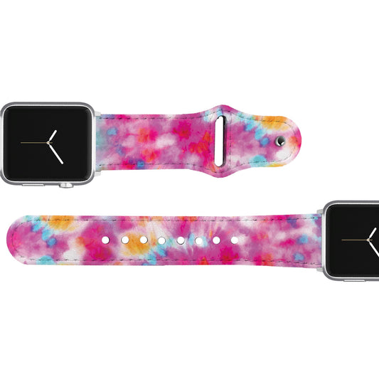 Summer Dye Leather Apple Watch Band Apple Watch Band - Leather C4 BELTS