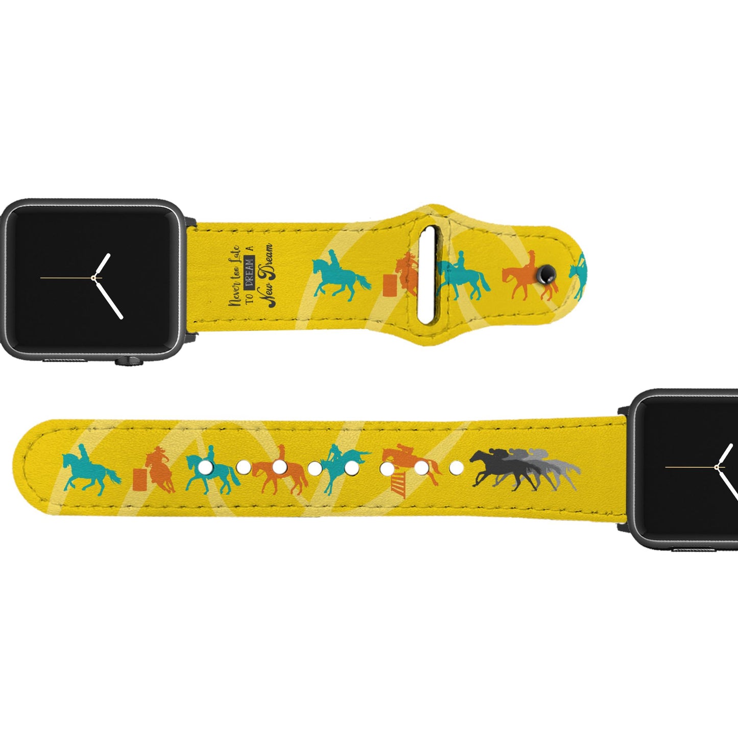 OTTB Dream a New Dream Leather Apple Watch Band Apple Watch Band - Leather C4 BELTS