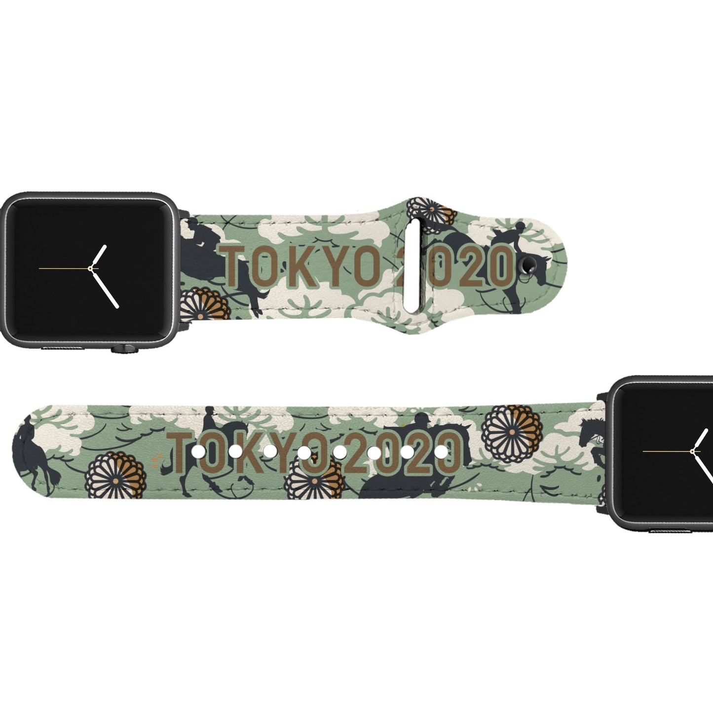 Tokyo Dreams Leather Apple Watch Band Apple Watch Band - Leather C4 BELTS