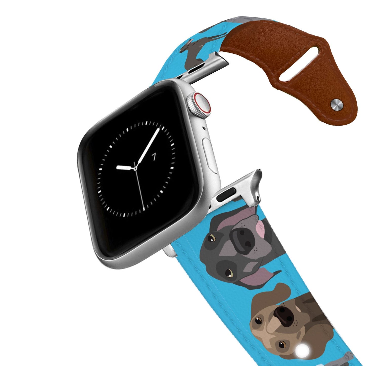 Weimaraner Leather Apple Watch Band Apple Watch Band - Leather C4 BELTS