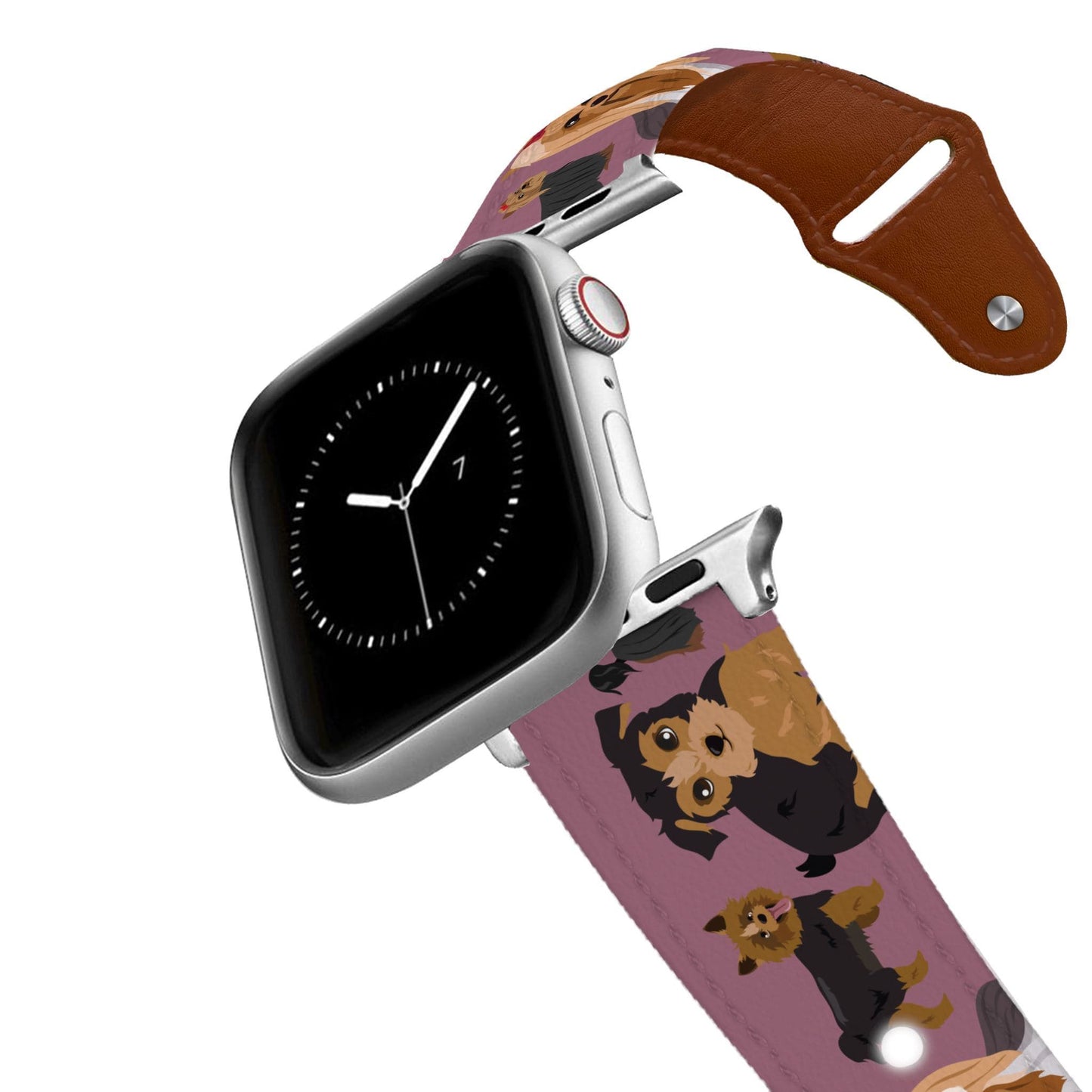 Yorkie Leather Apple Watch Band Apple Watch Band - Leather C4 BELTS