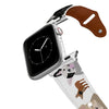 French Bulldog Leather Apple Watch Band Apple Watch Band - Leather C4 BELTS