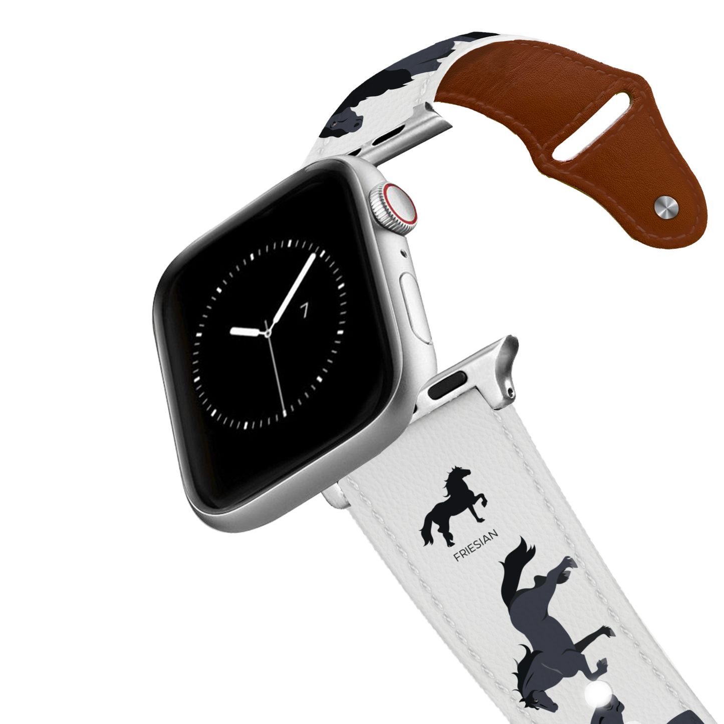 Friesian Leather Apple Watch Band