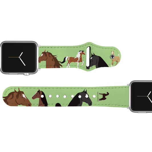 Saddlebred Leather Apple Watch Band