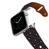 Stethoscope Black Leather Apple Watch Band Apple Watch Band - Leather C4 BELTS