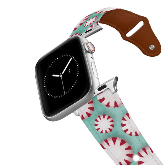Mint To Be Leather Apple Watch Band Apple Watch Band - Leather C4 BELTS