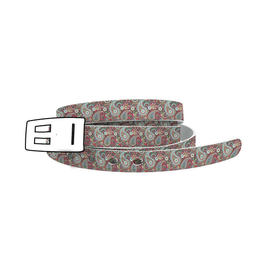 Paisley Magenta Skinny Belt-Skinny C4 BELTS