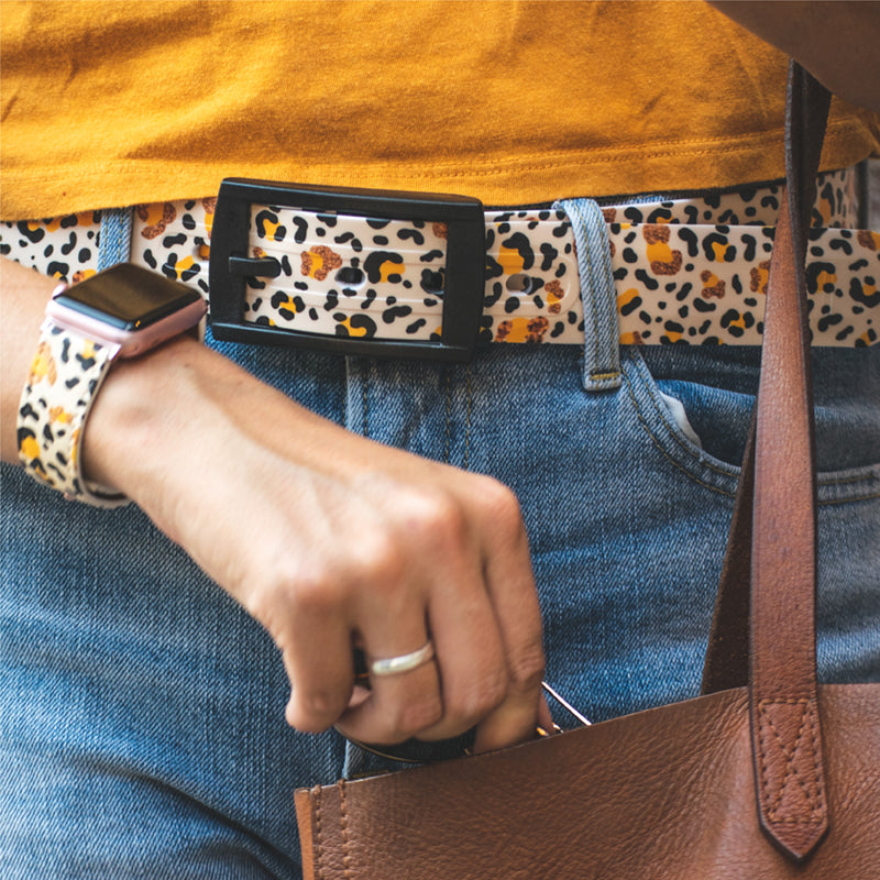 Black Skinny Buckle Buckle-Skinny C4 BELTS