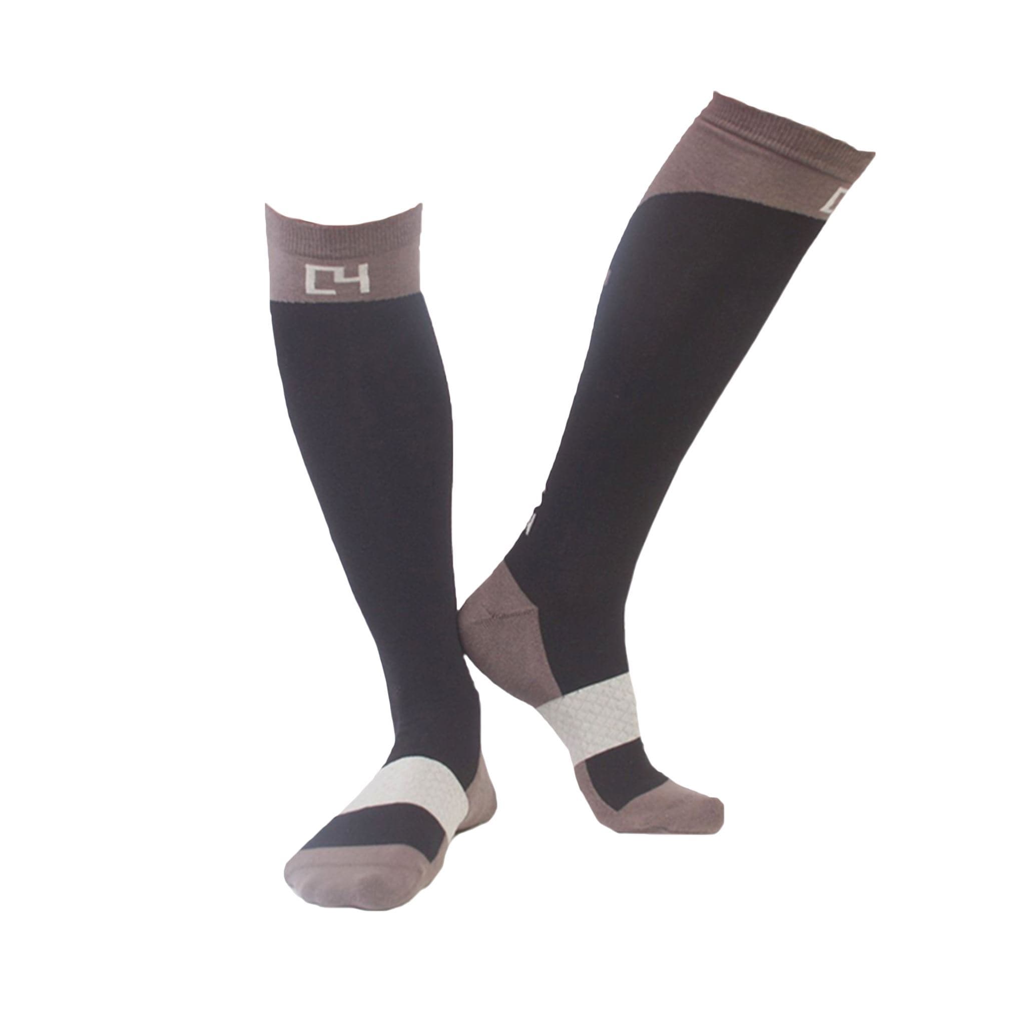 High Performance Riding Socks - Black socks C4 BELTS