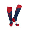 High Performance Riding Socks - Navy and Red socks C4 BELTS