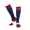 Load image into Gallery viewer, High Performance Riding Socks - Navy and Red socks C4 BELTS