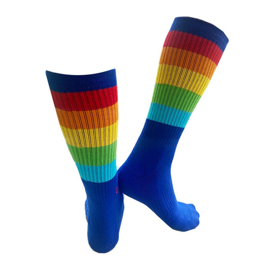 Rainbow Crew Socks socks C4 BELTS