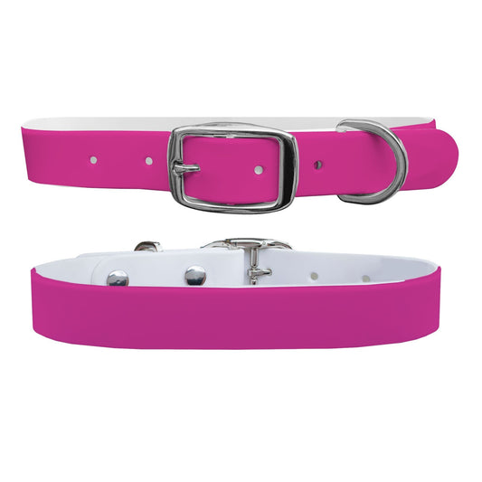 Hot Pink Dog Collar Dog Collar C4 BELTS