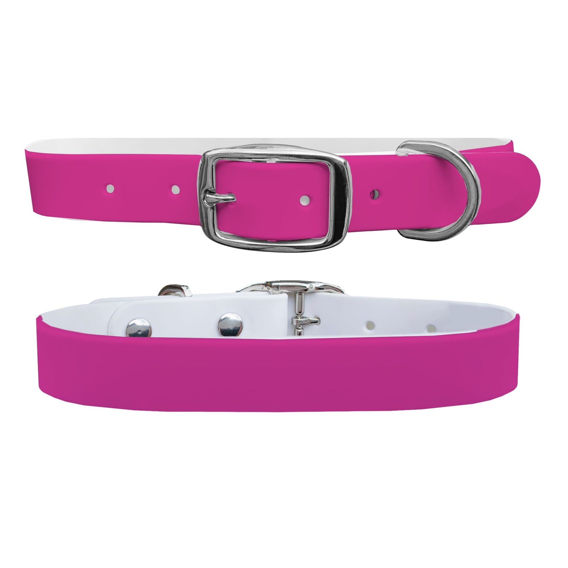 Hot Pink Dog Collar Dog Collar C4 BELTS