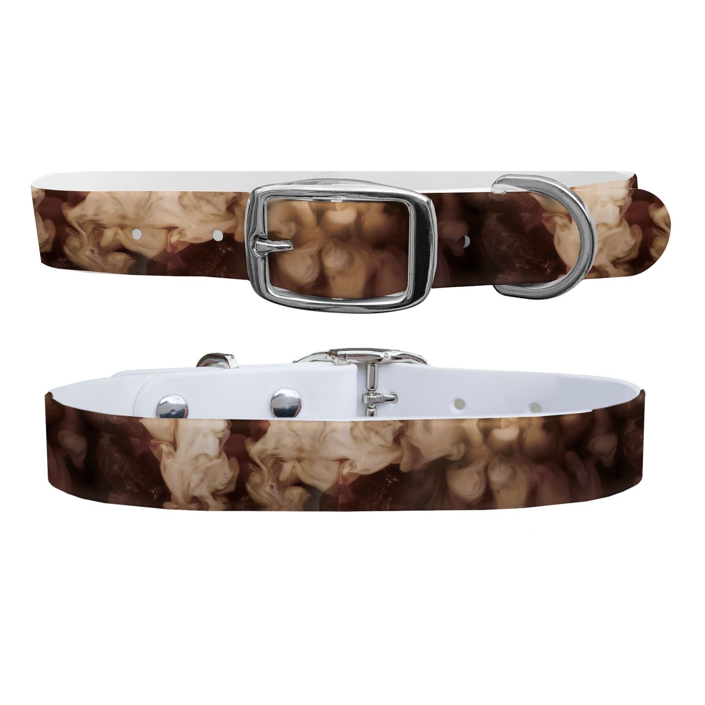 Coffee & Cream Dog Collar Dog Collar C4 BELTS