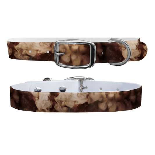 Coffee & Cream Dog Collar Dog Collar C4 BELTS