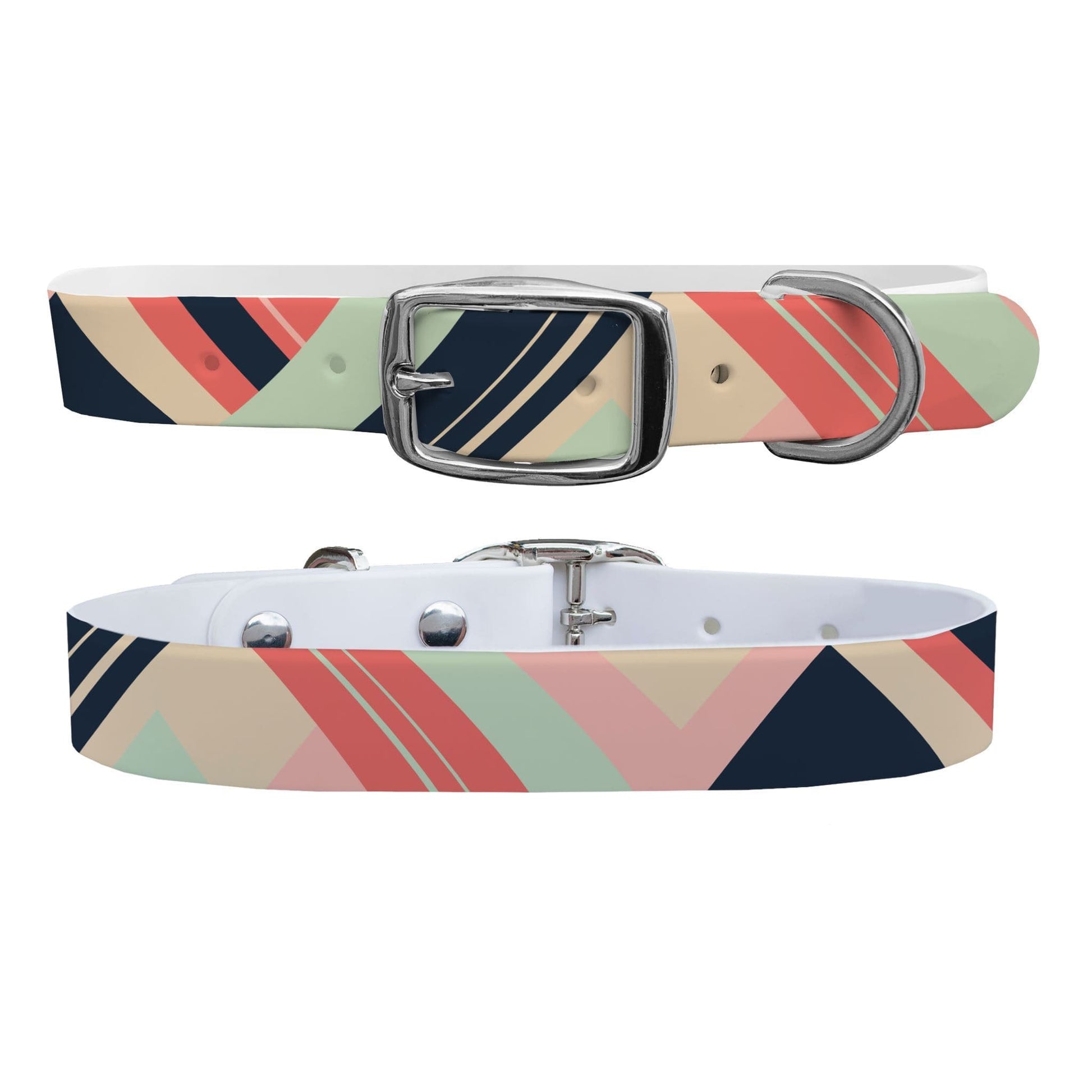 Color Blocked Warm Dog Collar Dog Collar C4 BELTS