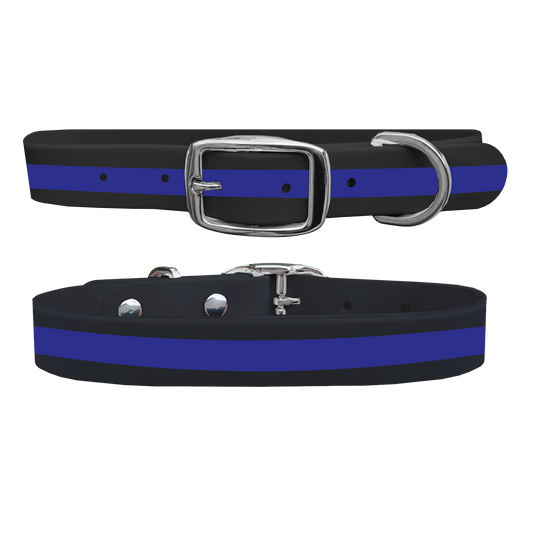 Thin Blue Line Dog Collar