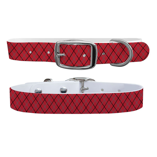 Ohio State Team Spirit Grid Dog Collar Dog Collar C4 BELTS