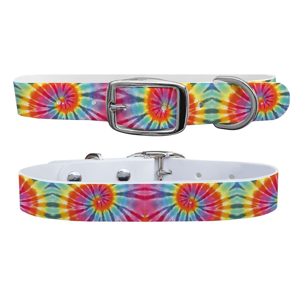 Tie Dye Swirl Dog Collar Dog Collar C4 BELTS