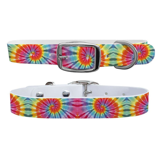 Tie Dye Swirl Dog Collar Dog Collar C4 BELTS