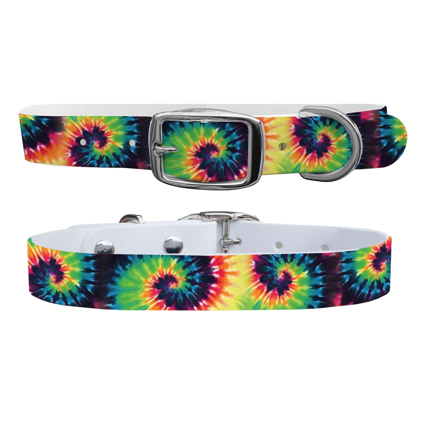 Sunset Tie Dye Dog Collar Dog Collar C4 BELTS