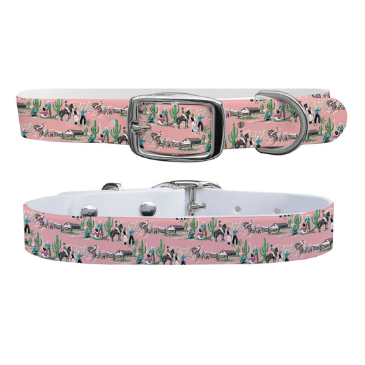 Vintage Cowboys Dog Collar Dog Collar C4 BELTS