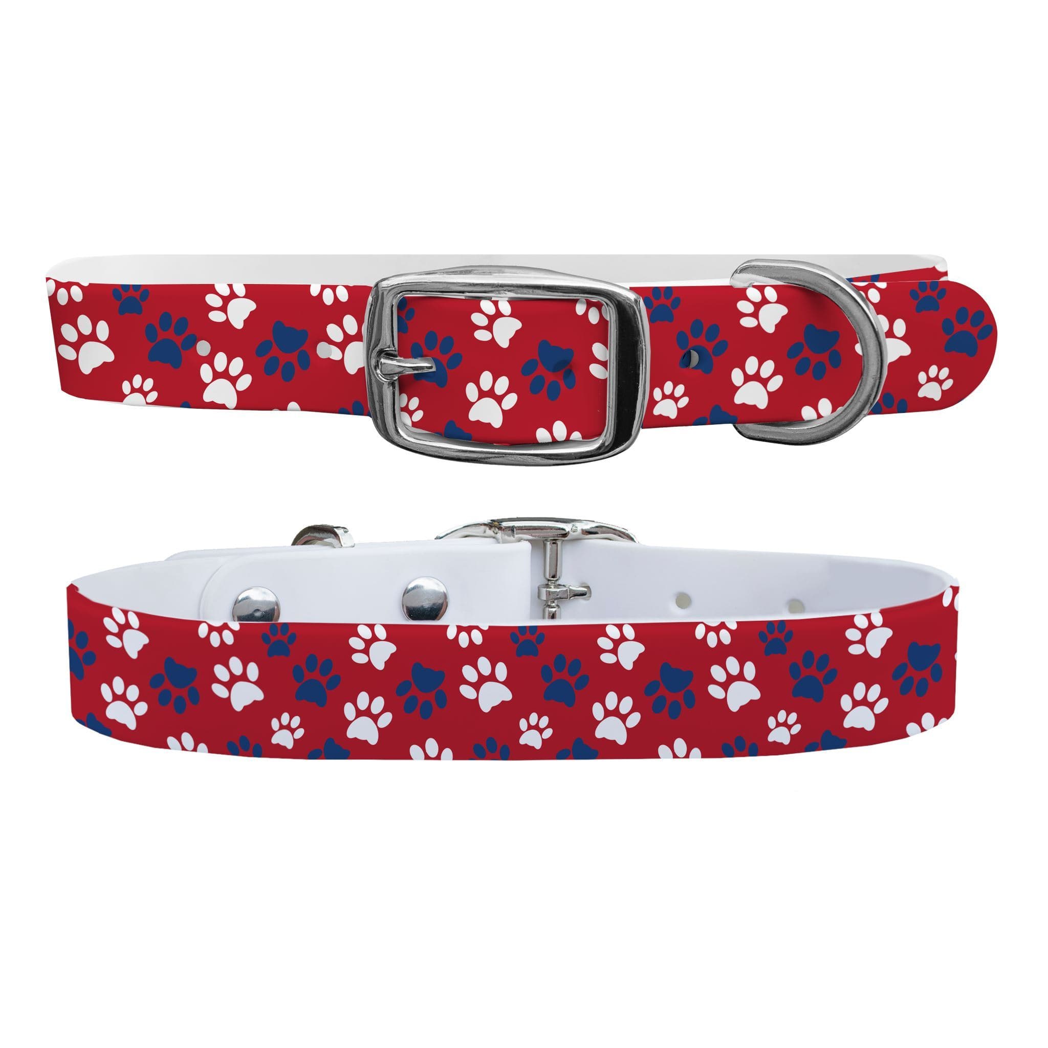 Pawtriot Red Dog Collar Dog Collar C4 BELTS