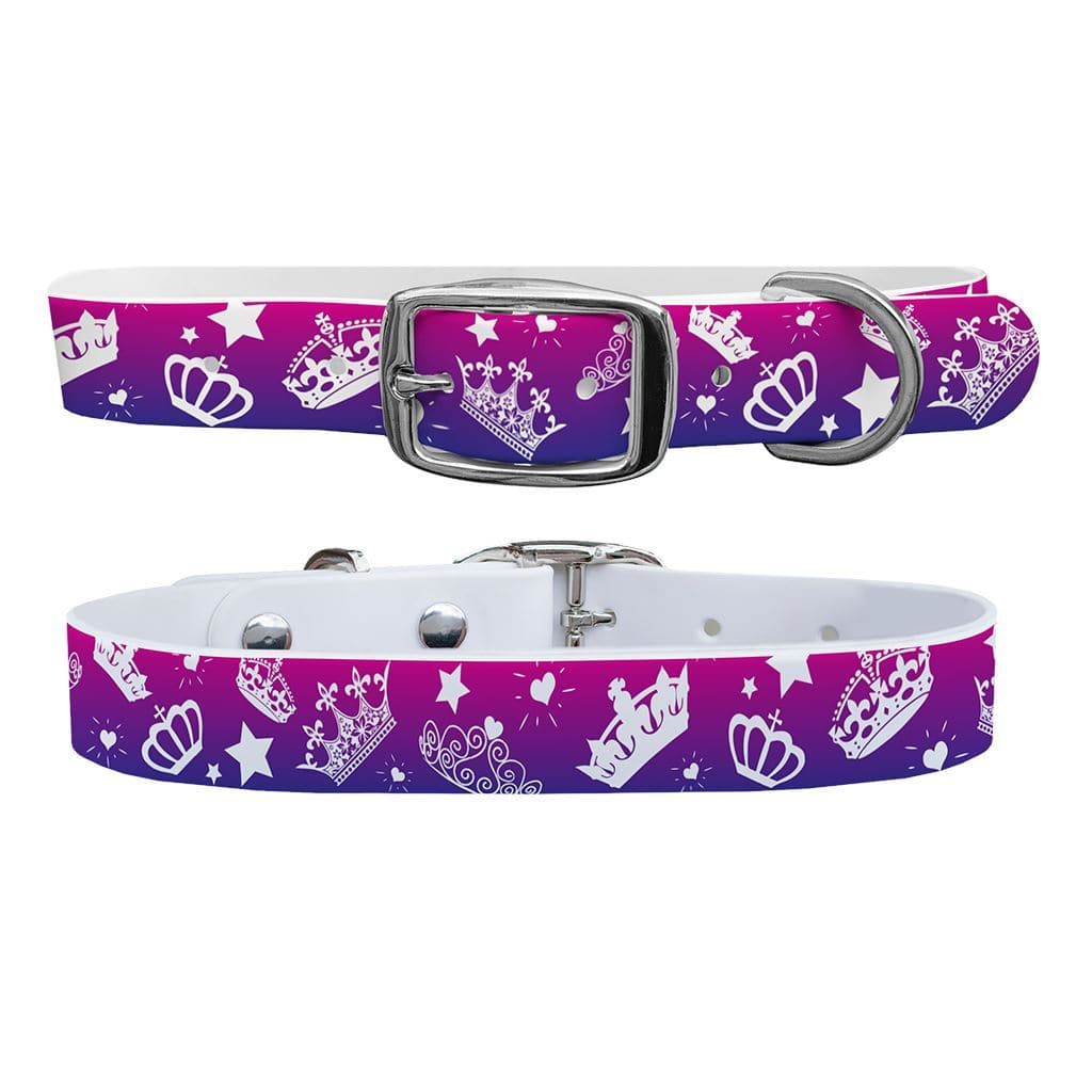 Bling Crowns Dog Collar Dog Collar C4 BELTS