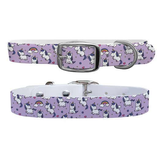 Unicorn Bed Time Dog Collar Dog Collar C4 BELTS
