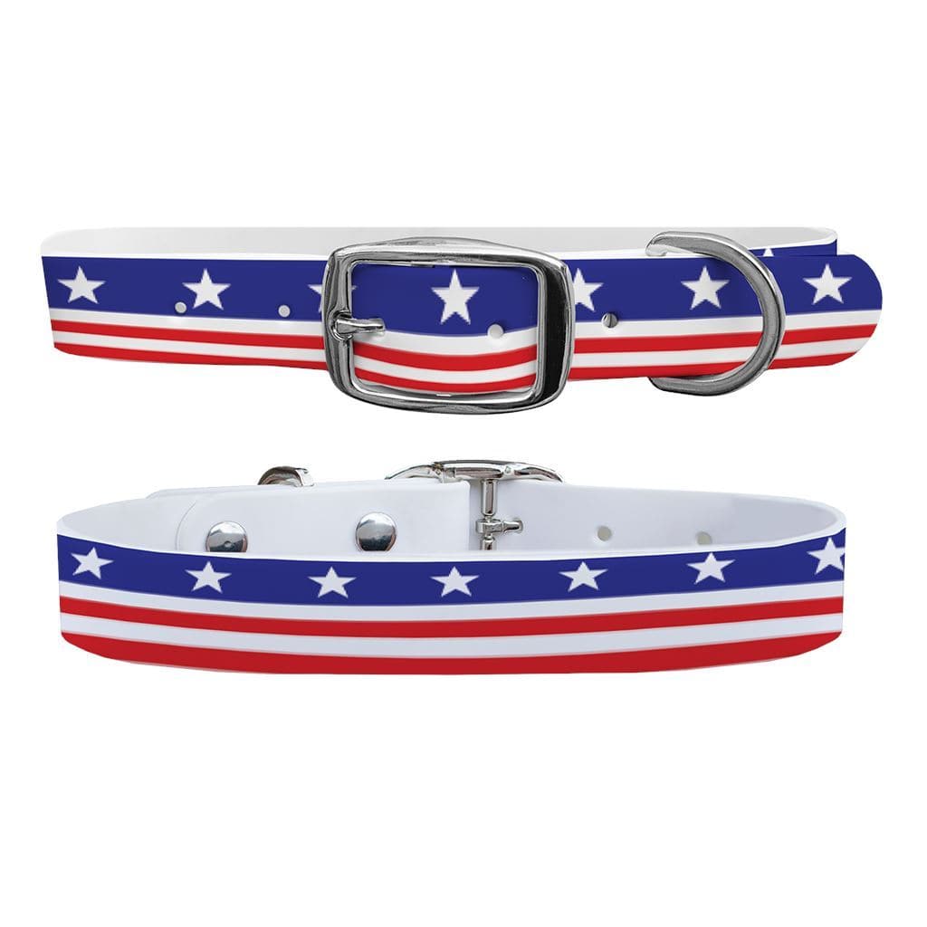 Americana Throwback Dog Collar Dog Collar C4 BELTS