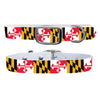 Maryland Flag Dog Collar Dog Collar C4 BELTS