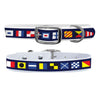 Nautical Flags Dog Collar Dog Collar C4 BELTS