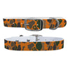 Orange Brigadier Camo Dog Collar Dog Collar C4 BELTS