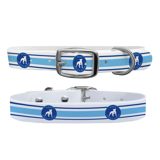 Dogs Deserve Better - Stripes Dog Collar Dog Collar C4 BELTS