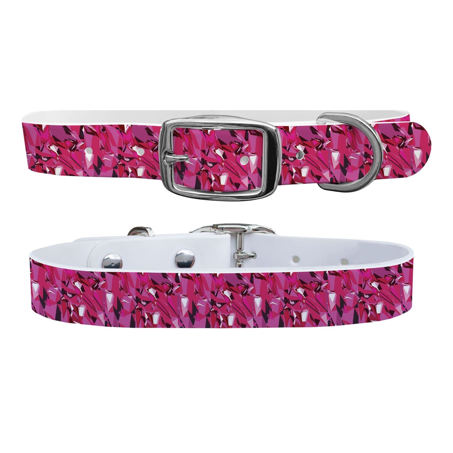 Susan G. Komen Pink Camo Dog Collar Dog Collar C4 BELTS